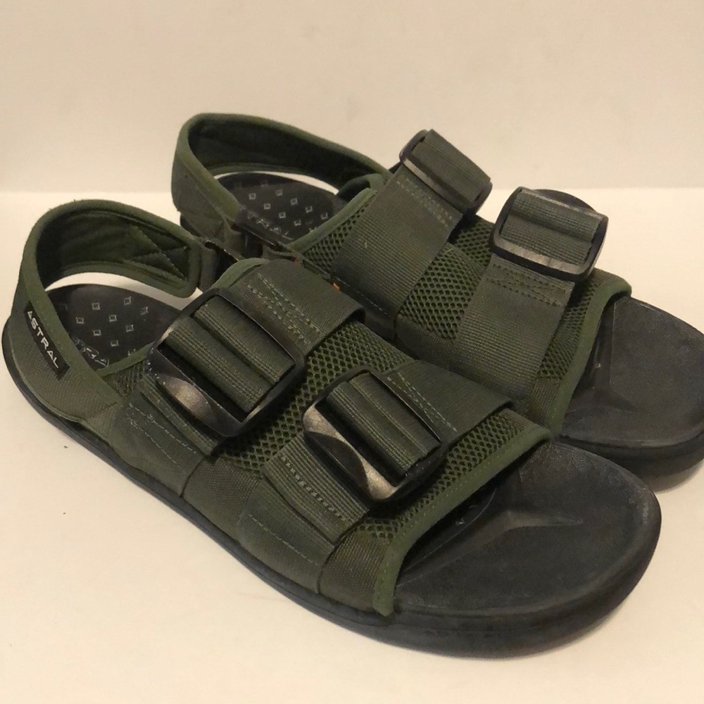 Astral Men's PFD Green Sandal for Rafting, Water, Paddling and SUP